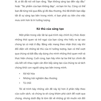 Tìm Thấy Và Trả Tự Do Cho Người Nghệ Sĩ Trong Bạn - Liều Sáng Tạo