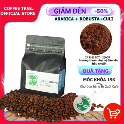 Cà Phê Nguyên Chất - Bột - Truyền Thống Số 1 - Buôn Mê Thuột - Hương Thơm Nhẹ, Vị đắng Đậm, Hậu Vị Ngọt