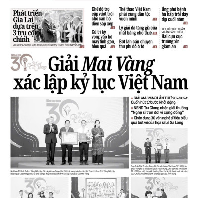Nhật báo Người Lao Động từ ngày 06-01-2025 đến 12-01-2025