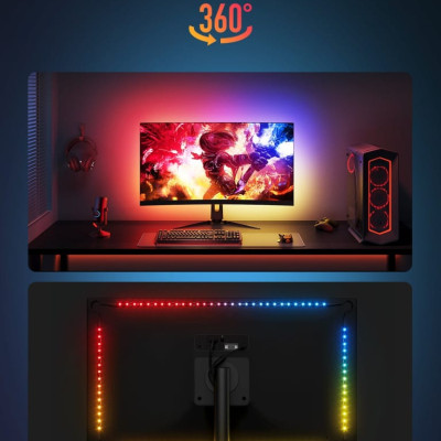 Dây đèn LED trang trí hỗ trợ trải nghiệm chơi game Govee Gaming Light Strip G1 H6609 | 27″- 34″ PCs
