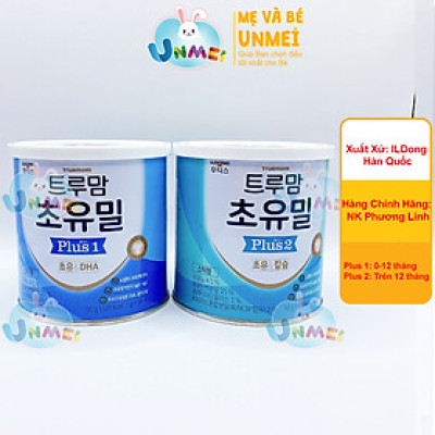 Sữa non ILDong Choyumeal Hàn Quốc Plus 1 và Plus 2 hộp 90gr giúp bé ăn ngon và cải thiện hệ tiêu hóa