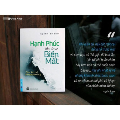 Sách - Hạnh Phúc Đến Từ Sự Biến Mất - First News
