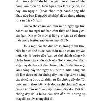 Sách Gieo Thói Quen Nhỏ, Gặt Thành Công Lớn