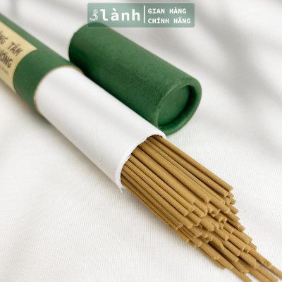 Nhang Không Tăm Trầm Hương Đặc Biệt Cao Cấp Thượng Hạng Hộp 30gr 3 Lành Tự Nhiên 100% Ít Khói Thờ Cúng Yoga Thiền Định Dâng Hương Thơm Nhà