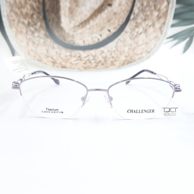 GỌNG KÍNH XẺ CƯỚC THỜI TRANG DÀNH CHO NỮ, CHÍNH HÃNG CHALLENGER C22019