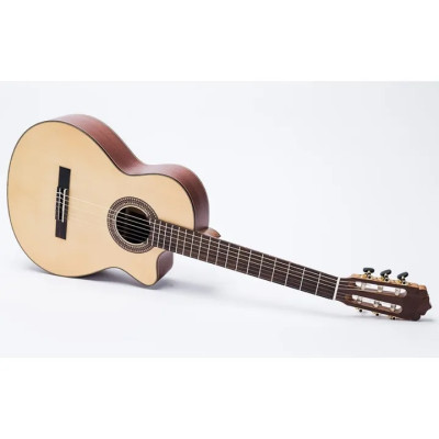 Đàn guitar classic DC350J thùng mỏng Duy Guitar Store gỗ Hồng đào solid âm thanh tốt bền đẹp