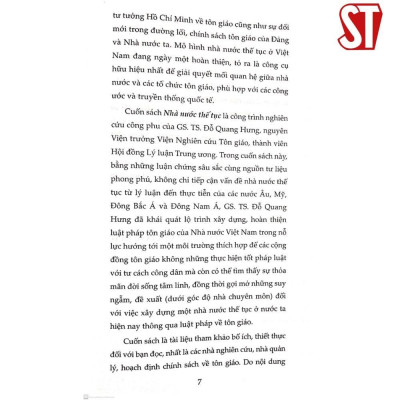 Sách - Nhà Nước Thế Tục - Sách Tham Khảo - NXB Chính Trị Quốc Gia