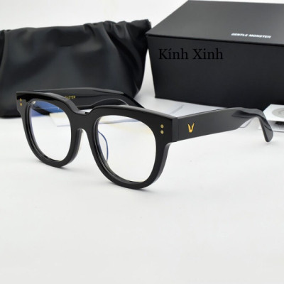 Kính Mắt vuông Form to Gọng Acetate cao cấp + Tặng Fullbox Phụ kiện