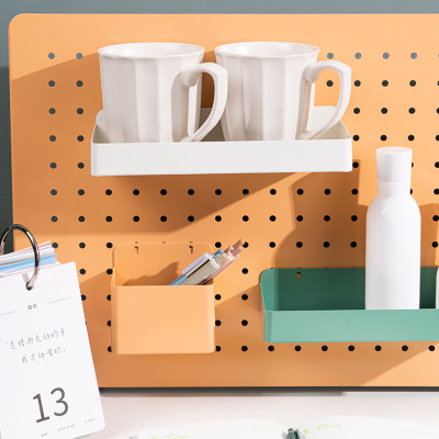 Khay đựng Dola Home kim loại - phụ kiện bảng pegboard để tai nghe, đồng hồ, loa, dụng cụ trang trí bàn làm việc
