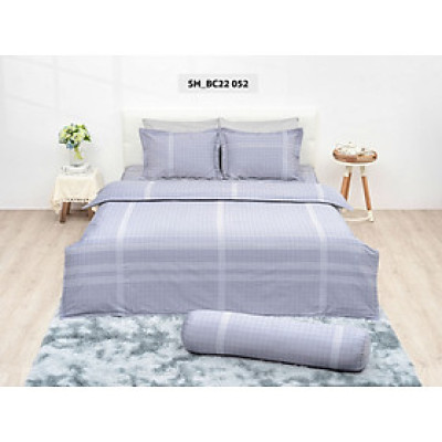 Bộ chăn ga gối 200x220 Sông Hồng chất cotton
