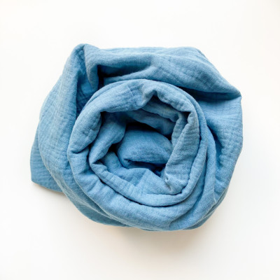 Vải Xô Crepe Màu Trơn 100% Cotton Mềm Mịn, Thấm Hút Tốt | Đa Dạng Màu Sắc | Chuyên Dùng May Chăn Ga Gối Hàng Nhập Khẩu Khổ (3m x 2m45)