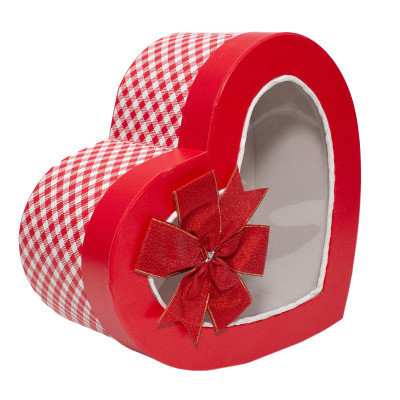 Hộp Quà Tim Kiếng Ti052 - 27x12 cm - ngẫu nhiên