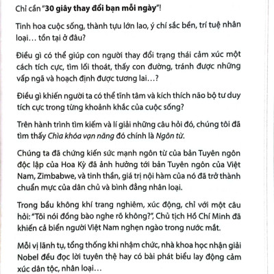 30s Napoleon Thay Đổi Bạn Mỗi Ngày