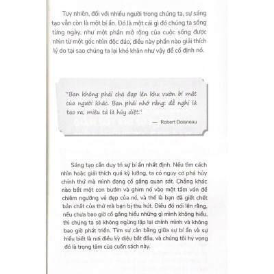 Sáng Tạo Bắt Nguồn Từ Chính Bạn - Vanlangbooks