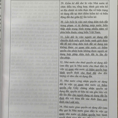 Nội dung kế thừa, bổ sung, đổi mới của Luật Đất đai năm 2024 so với Luật Đất đai năm 2013