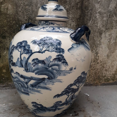 Hũ đựng gạo- Vò ngâm rượu - Chum gốm miệng nhỏ (Giao hàng ngẫu nhiên)