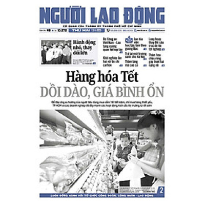 Nhật báo Người Lao Động từ ngày 13-01-2025 đến 19-01-2025