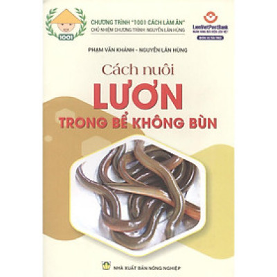 Sách - Cách Nuôi Lươn Trong Bể Không Bùn - NXB Nông Nghiệp