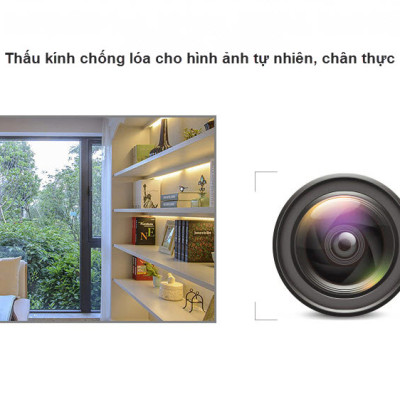 ROGTZ - Webcam học Online cho máy tính AEBell BL-U22W Độ phân giải HD 720P Micro thu âm đa hướng Quay 360 độ Trục xoay linh hoạt Chỉnh sáng thông minh Cáp dài 1,5m USB 2.0 Tương thích nhiều HĐH Dễ cài đặt Dễ sử dụng - Hàng Chính Hãng