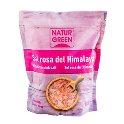 [Chỉ Giao HCM] - Muối hồng Himalaya dạng hột NaturGreen (500G)