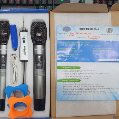 Micro Không Dây Guinness M-810D Hàng Chính Hãng