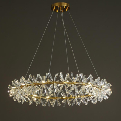 ĐÈN THẢ TRẦN PHA LÊ / ĐÈN THÔNG TẦNG TRANG TRÍ PHÒNG KHÁCH / PHÒNG NGỦ / CẦU THANG / KHÔNG GIAN SANG TRỌNG AZP-10 phong cách đương đại, hàng nhập khẩu AZP