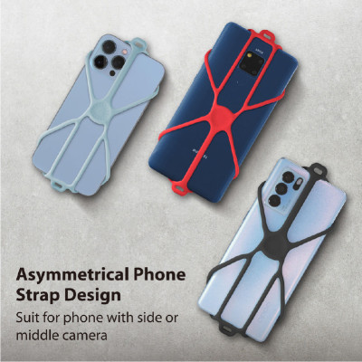 Lanyard PhoneTie 3-Card Holder hàng chính hãng Bone