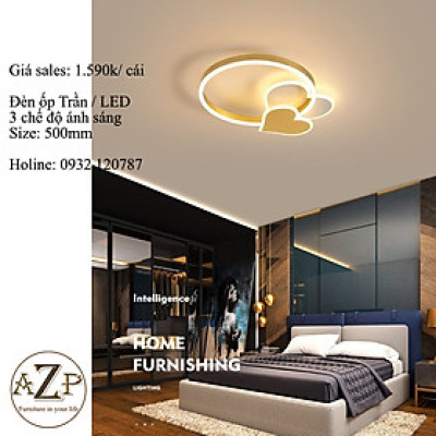 ĐÈN ỐP TRẦN / ĐÈN TRANG TRÍ / ĐÈN PHÒNG KHÁCH / PHÒNG NGỦ AZP-95820 phong cách đương đại, hàng nhập khẩu AZP