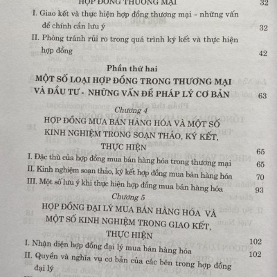 Pháp Luật Về Hợp Đồng Trong Thương Mại Đầu Tư – Những Vấn Đề Pháp Lý Cơ Bản 