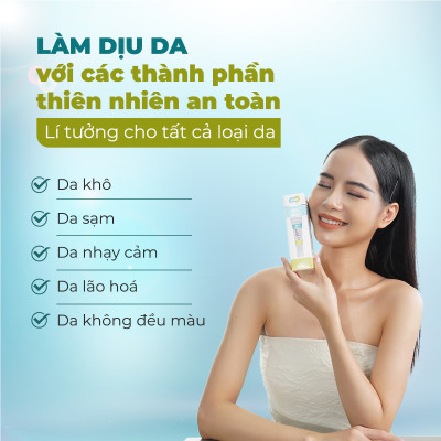 Kem chống nắng makeup trẻ hoá dưỡng trắng - Fresh Up Light Sun Cream 30ml | EVOR