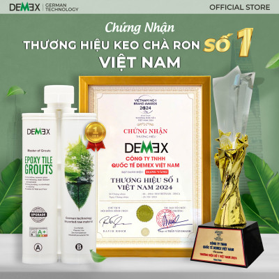 Combo 1 Súng Thủy Lực, 1 Chai Keo Chà Ron DEMEX (Không Chứa 3 Chất Hóa Học Gây Ung Thư, Bảo Vệ Môi Trường)