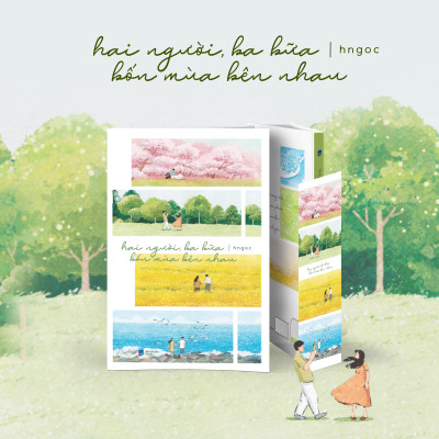 Sách - Hai Người, Ba Bữa, Bốn Mùa Bên Nhau - Tặng Kèm Bookmark