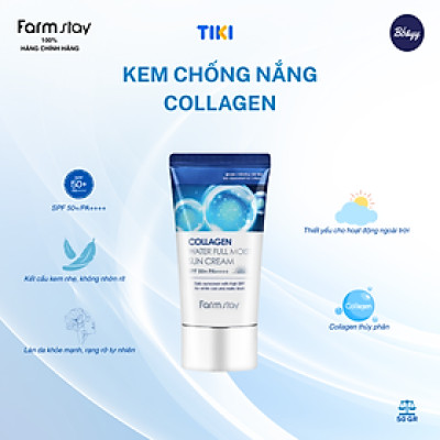 Kem Chống Nắng Collagen _ Collagen Water Full Moist Suncream (SPF50+ PA++++)