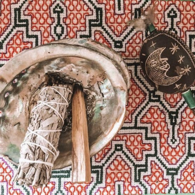 Combo 1 thanh palo santo và 1 bó xô bạch đàn thanh tẩy nhà cửa (Combo số 16)