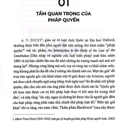 Về Pháp Quyền
