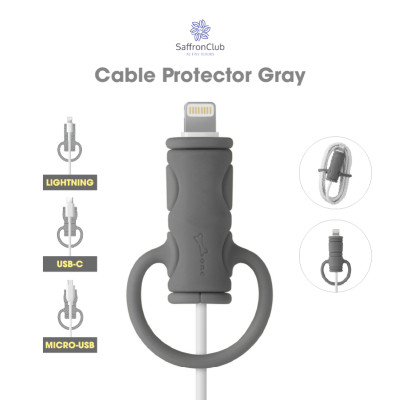 Cable Protector-Gray hàng chính hãng Bone