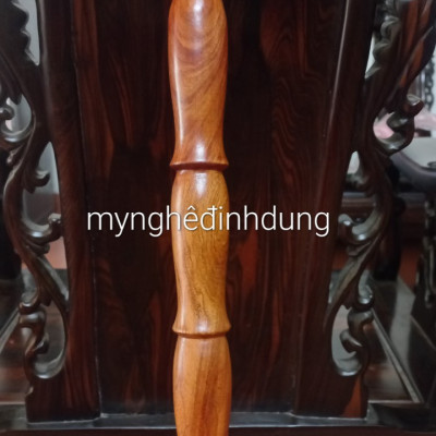 Gậy batong hỗ trợ đi lại dành cho người già bằng gỗ hương đá kt 90×10×3.2cm 