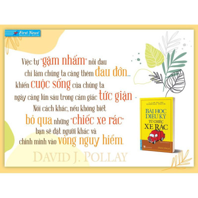 Sách Bài Học Diệu Kỳ Từ Chiếc Xe Rác (Bìa Mềm - Tái Bản) - First News