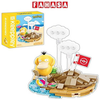 Đồ Chơi Lắp Ráp Pokémon - Build A Sandcastle - Keepplay K20223 (325 Mảnh Ghép)