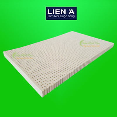 { TẶNG GỐI } Đệm Cao Su Em Bé Liên Á Bambino - Cao 5cm - Nệm Cũi Em Bé Cao Su Thiên Nhiên 100%