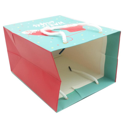 Túi Giấy Đựng Quà Noel 19 x 15 cm - Greenwood 34