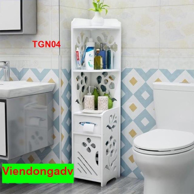 Tủ  góc nhà tắm có cánh TNG01 - Tủ lắp ráp đa năng