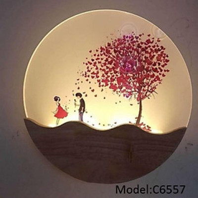 Đèn tường led,Đèn phòng ngủ,Đèn tường trang trí DT