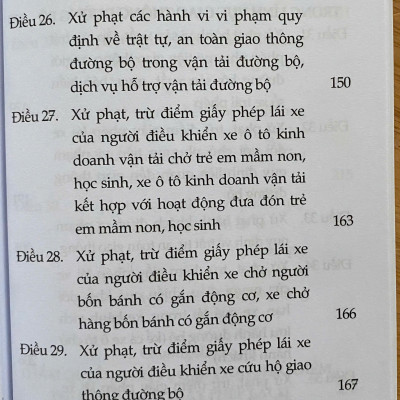 Nghị định 168/2024/NĐ-CP ngày 26-12-2024 của Chính Phủ Quy Định Xử Phạt Vi Phạm Hành Chính Về Trật Tự, An Toàn Giao Thông Trong Lĩnh Vực Giao Thông Đường Bộ; Trừ Điểm, Phục Hồi Điểm Giấy Phép Lái Xe