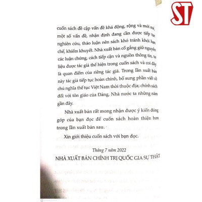 Sách - Nhà Nước Thế Tục - Sách Tham Khảo - NXB Chính Trị Quốc Gia