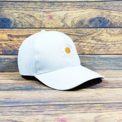 Nón kết / Mũ lưỡi trai thêu hoa cúc dại NON0249T