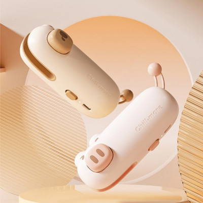 Máy Hàn Miệng Túi Cầm Tay Cute, Máy Ép Miệng Túi Đồ Ăn Vặt Sạc Pin Tích Hợp Nam Châm Kèm Đầu Cắt Tiện Dụng - Hàng Chính Hãng MINIIN