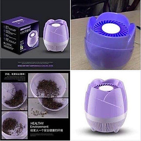 Đèn bắt muỗi bông sen kiêm đèn ngủ thông minh cao cấp