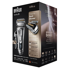 Máy cạo râu Braun 9376cc Serie 9-Made in Germany Hàng Chính Hãng