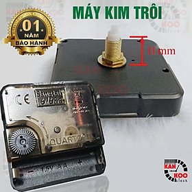 Máy Đồng Hồ Treo Tường Silent Quartz 6168s – Siêu Chính Xác ±03 Giây/Tháng – Trục 11mm